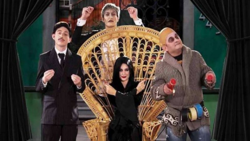 'Vecinos' dedica divertido programa a 'Los locos Addams'. Foto: Instagram