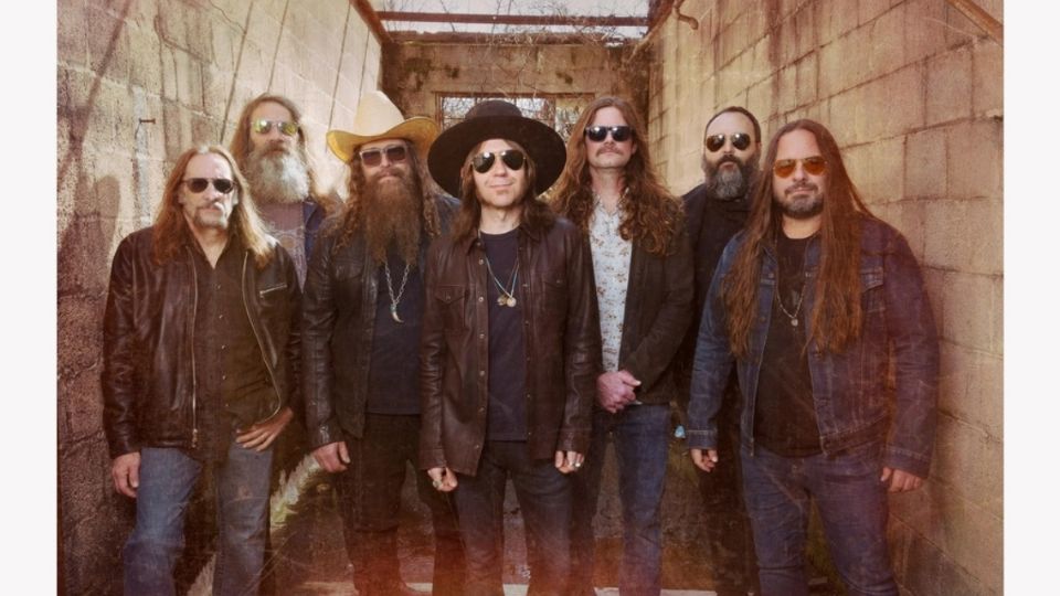 La banda estadounidense Blackberry Smoke presentó su más reciente tema titulado “Hey Delilah”. Foto: Especial
