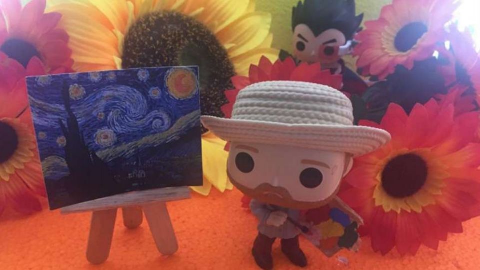 El protagonista del corto es un muñeco Funko con el aspecto del artista. Foto: Captura de pantalla