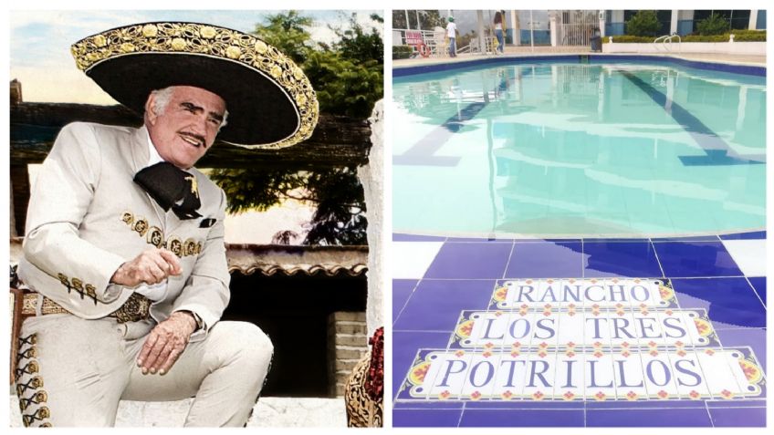 Lujoso Rancho Los Tres Potrillos tiene alberca en forma de guitarra, pero NO es de Vicente Fernández