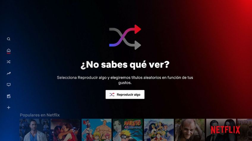 Así funciona la nueva reproducción aleatoria de Netflix que ya está activa