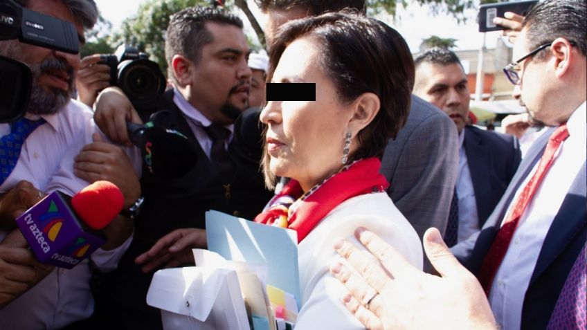 Rosario Robles busca amparo por comparar su caso con el de Lozoya