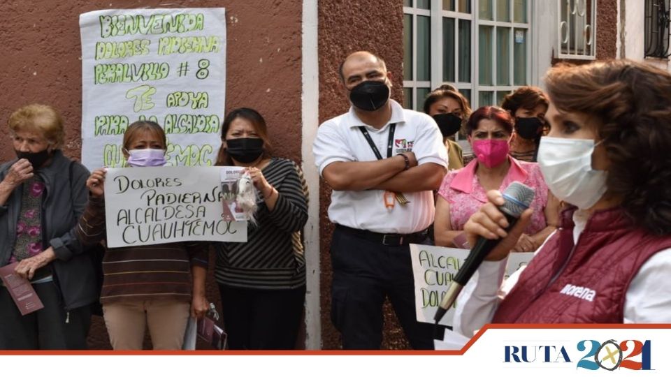 CONFÍAN EN ELLA. Mostraron su apoyo a la candidata de Morena. Foto: Twitter