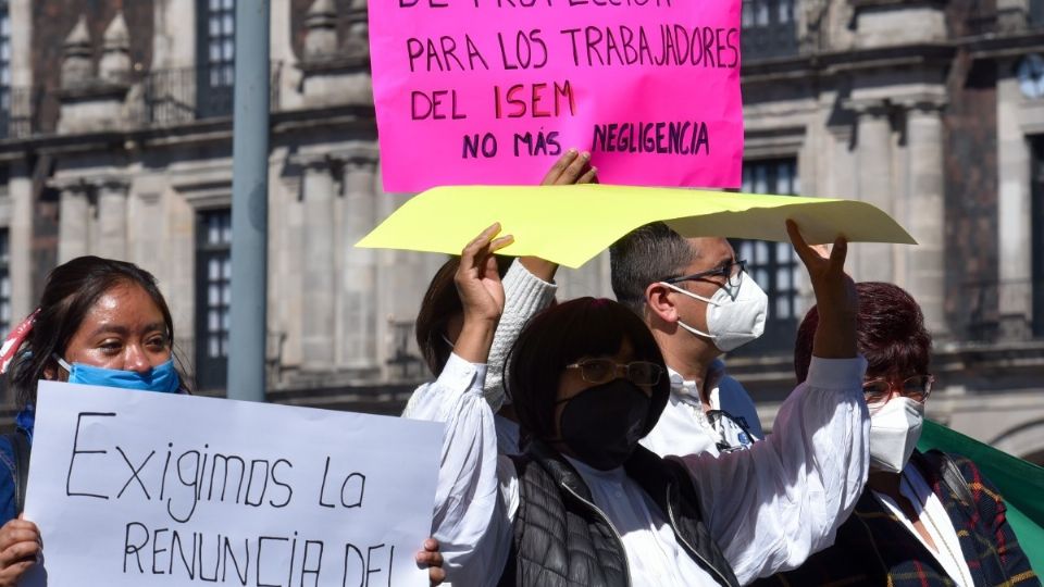 A las 07:00 horas se prevé una marcha por parte de trabajadores de la salud y empleado públicos. Foto: Cuartoscuro