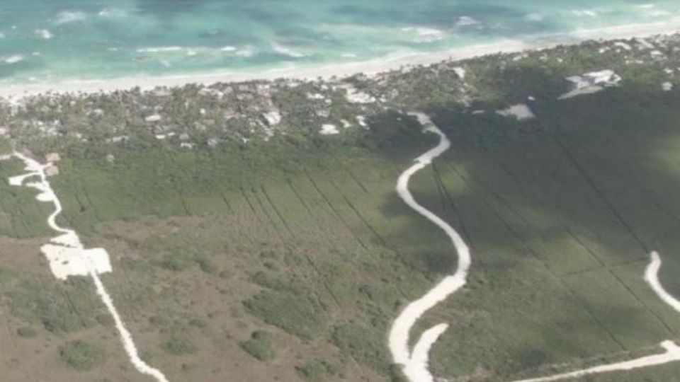 “Pedimos al Municipio de Tulum detenga y restaure el flujo en el manglar', señalan.