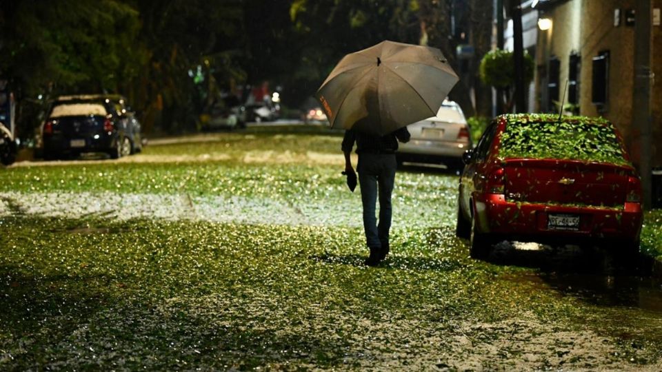 Prevén fuertes lluvias y caída de granizo en CDMX y Edomex. Foto: Leslie Pérez