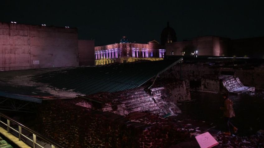 Descartan daños mayores en Templo Mayor por caída de techo tras granizada