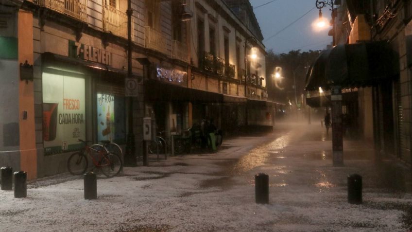 ¡Toma precauciones! Prevén lluvias y caída de granizo en la México-Toluca para la tarde de este jueves