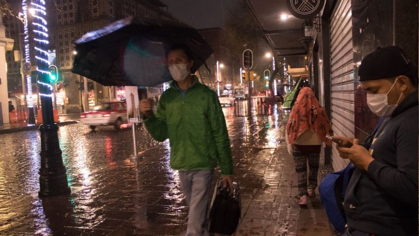 Caen 8 árboles y 3 estructuras por las lluvias de hoy en la CDMX