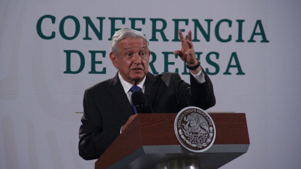 El presidente López Obrador habló sobre la venta del avión presidencial 
FOTO: Cuartoscuro