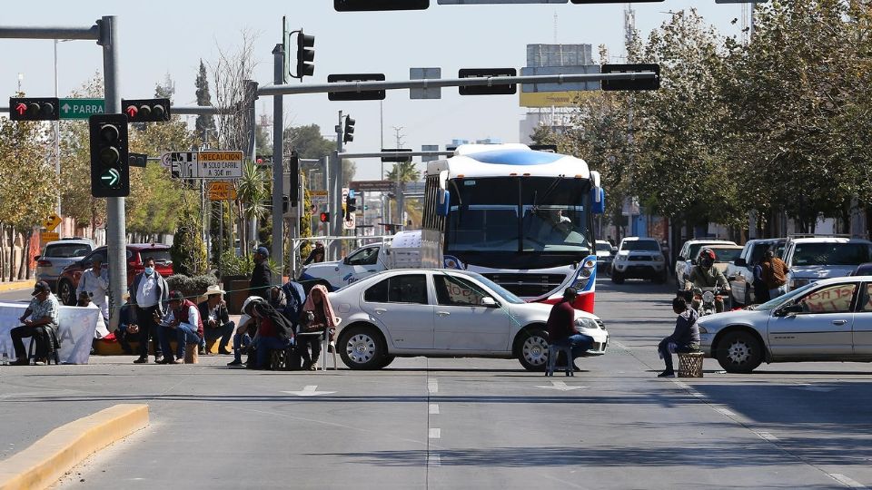 Bloqueos viales provocan caos en la CDMX 
FOTO: Twitter