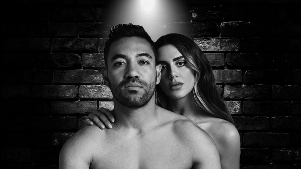 Marco Fabián confirmó su relación con Kristel Fabre, luego de seis meses de salir juntos. Se mostró absolutamente enamorado. Foto: Especial