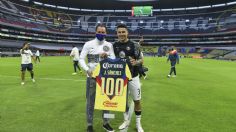 El Azteca estuvo de FIESTA: Jorge Sánchez fue HOMENAJEADO por sus 100 partidos con el América | FOTO