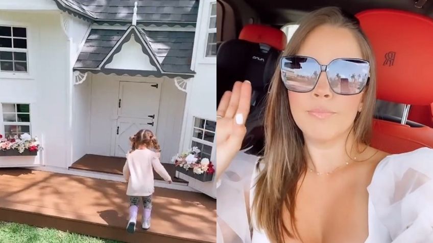 ¡Listo para PASCUA! Ximena Duque prepara el nuevo "CASTILLO" para su hija: VIDEO