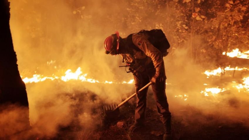 Jalisco: Suman alrededor de 50 horas del incendio en el Bosque de la Primavera