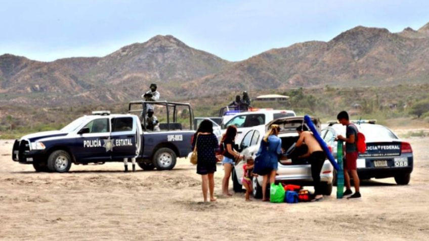 Semana Santa: alta afluencia y retiro de campistas durante fin de semana en playas de BCS