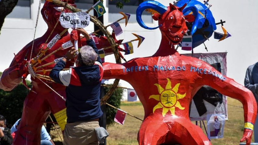 Semana Santa: quema de Judas vive otro año distinto en México