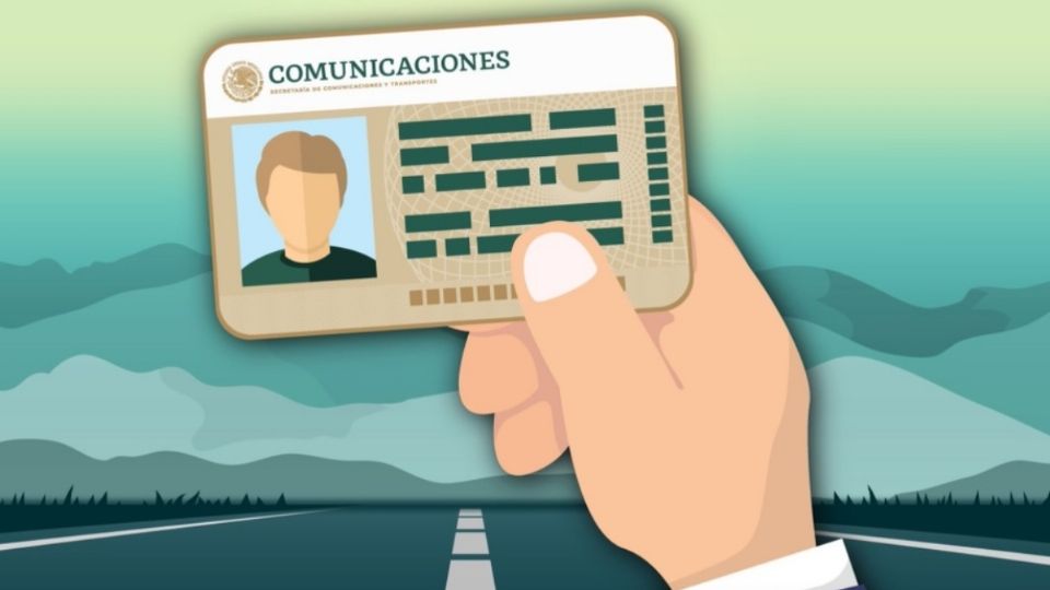 Nueva licencia de conducir digital. Foto: Secretaría de Comunicaciones y Transportes.