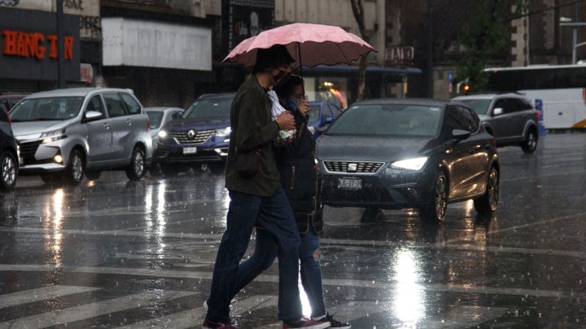 Clima en México: Continúan las lluvias en gran parte del territorio; CDMX con mínima de 12 y máxima de 28