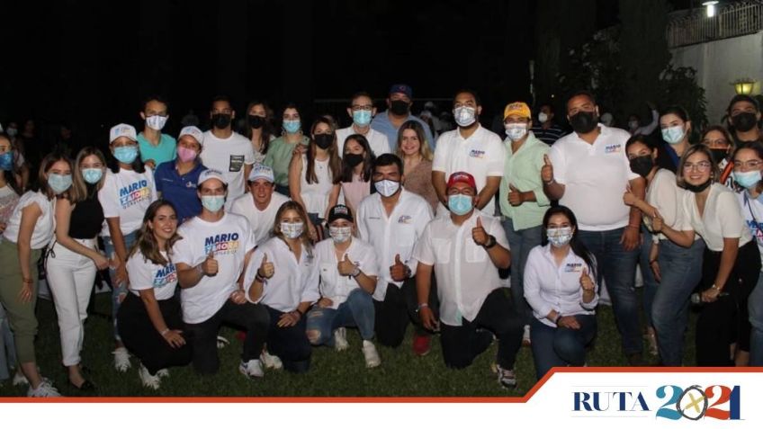 Hijas del Candidato a Gobernador Mario Zamora realizan toque de puerta de en Guasave