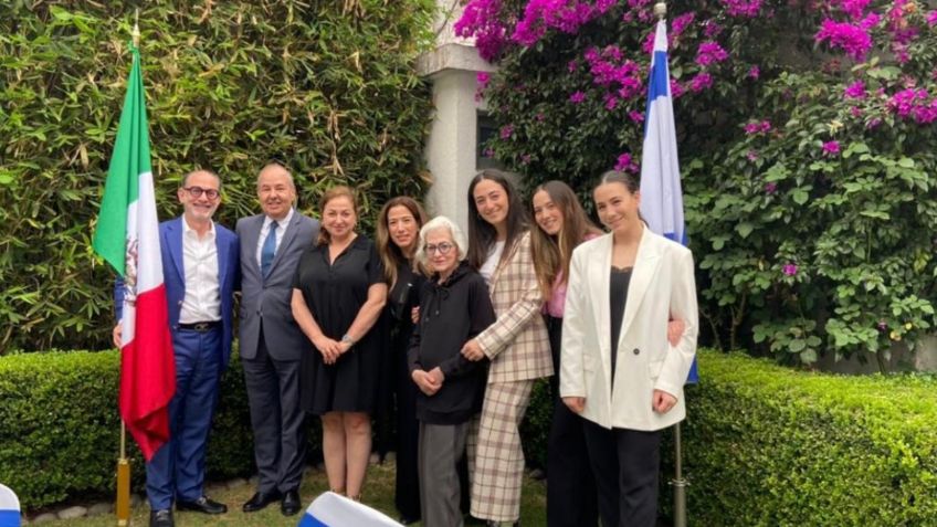 Embajador de Israel en México recibe a Gabriela Sztrigler representante de la Diáspora