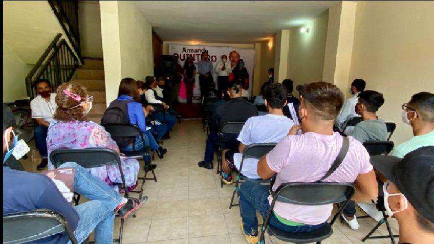 Anuncia Armando Quintero propuestas en favor de la infancia de Iztacalco