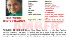 Giran en Jalisco alerta ámber por los dos menores de la familia Villaseñor