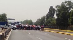 Manifestantes cerraron la autopista México-Puebla por varias horas