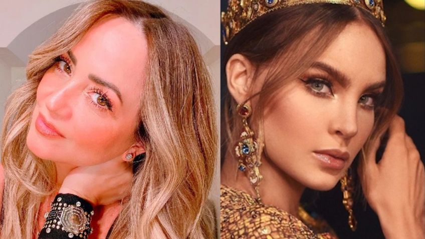 Belinda luce idéntica a Andrea Legarreta, ¿Le robo el look? | FOTO