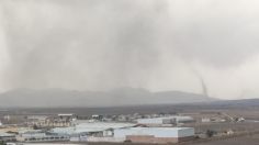 Registran fuerte tornado en Apan, Hidalgo