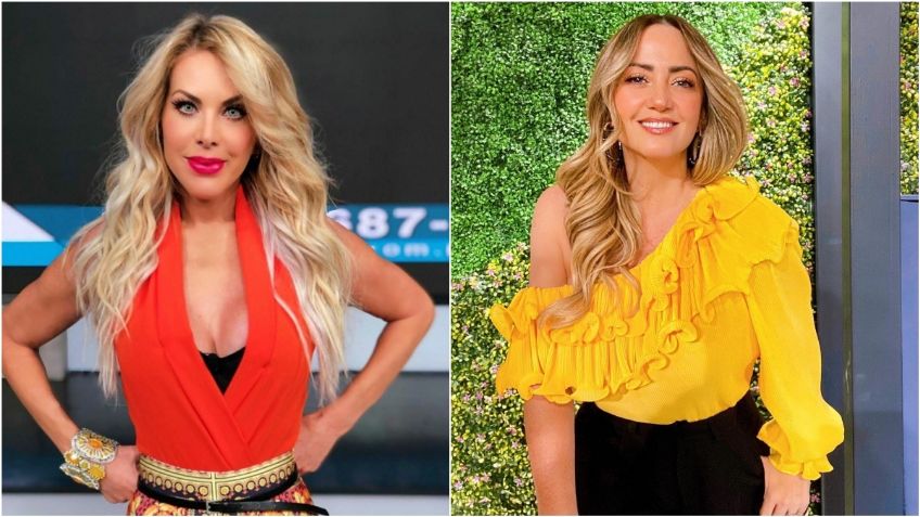 Lorena Herrera compite con Andrea Legarreta por las mejores piernas de Instagram; impacta en vestido  de cuero