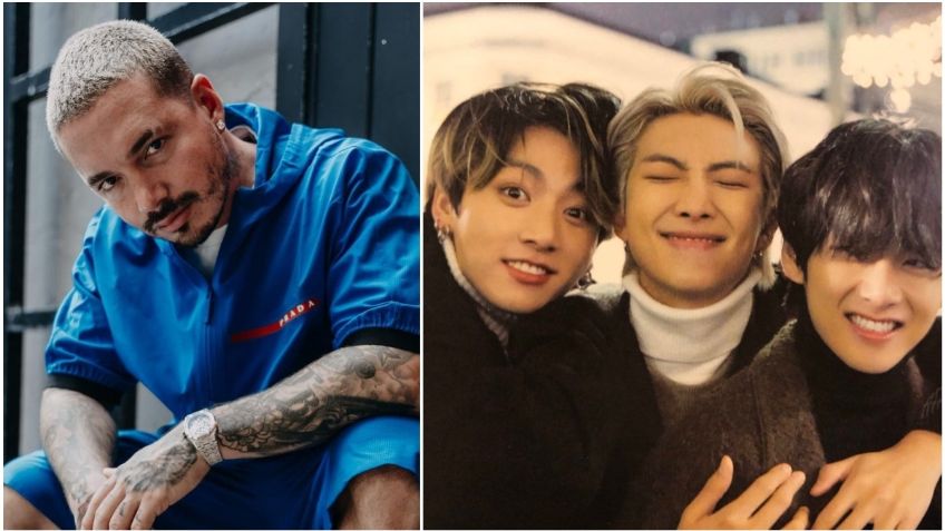 ¿J Balvin colaborará con BTS? Así se escucharía una canción del grupo de k-pop y el reguetonero