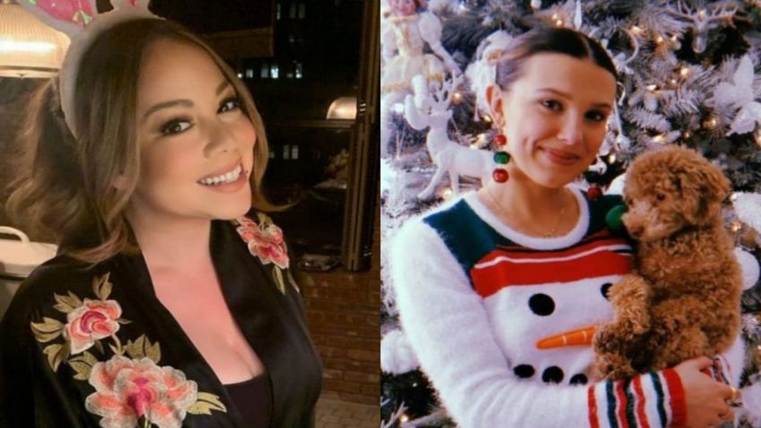 Millie Bobby Brown refrenda su amistad con Mariah Carey con emotivo mensaje por su cumpleaños