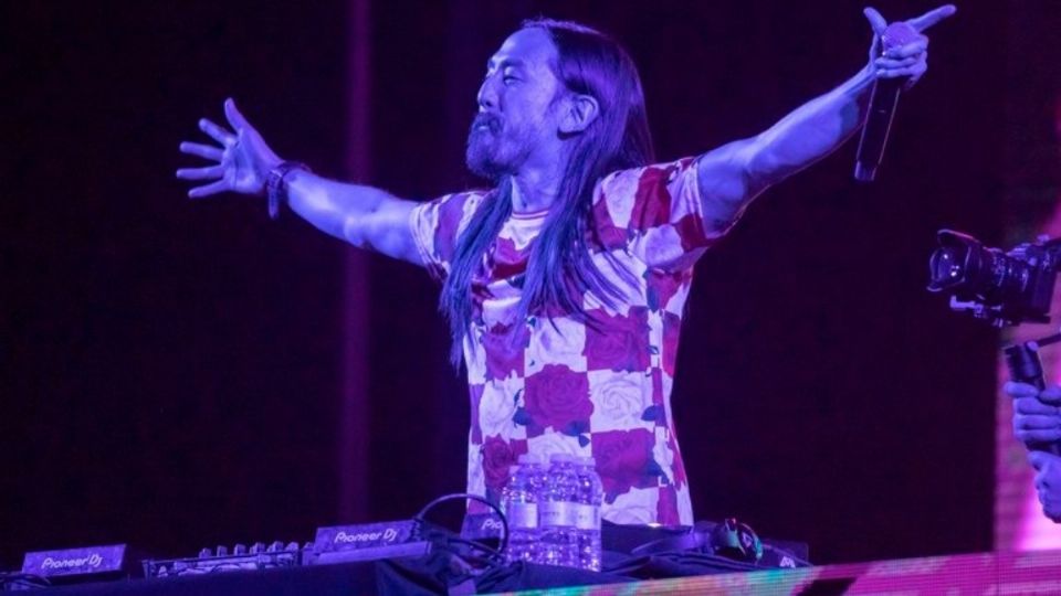 Steve Aoki, DJ estadounidense. Foto: EFE