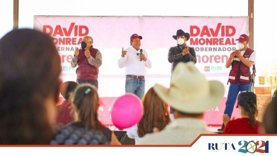 David Monreal afirmó que en Zacatecas quieren un cambio y muestra de ello son las preferencias. Foto. Especial