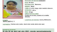 Sofía, de seis años, salió a la tienda y ya no regresó; fue encontrada sin vida