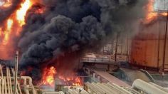 Los videos más impactantes del incendio en la Refinería Lázaro Cárdenas, en Minatitlán