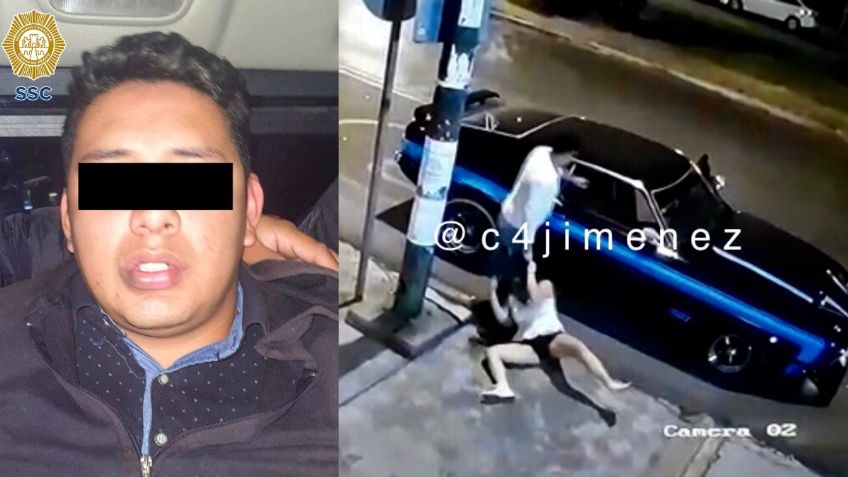 Detienen a conductor del Mustang negro tras golpiza a mujer en CDMX