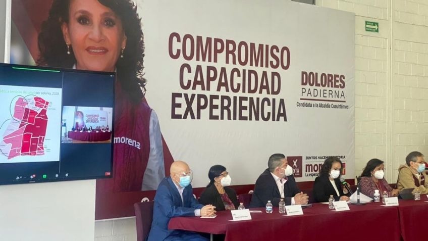 Dolores Padierna presenta agenda de salud para alcaldía Cuauhtémoc