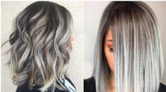 Grey blending: Efecto de color ideal para disimular las canas y lucir tu cabello gris