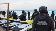 Retiran puestos irregulares en las playas públicas de Cancún