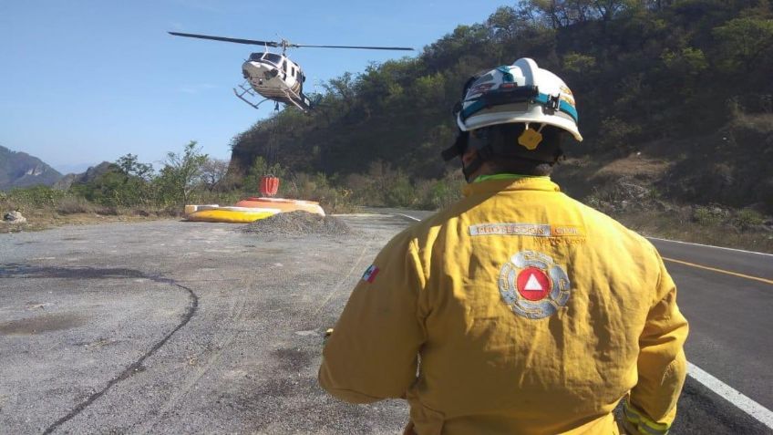 Se registran 3 incendios activos en Nuevo León