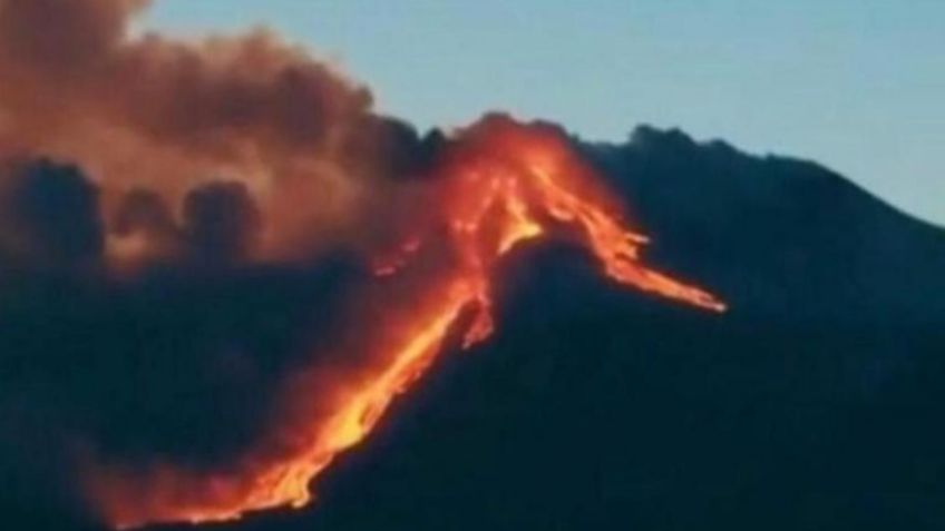 Emiten Alerta Roja en San Vicente y las Granadinas por erupciones del volcán La Soufriere