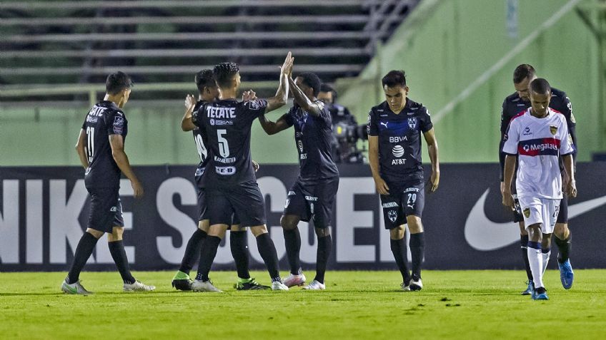 Monterrey GOLEA 3-0 a Atlético Pantoja en el partido de ida de los Octavos de Final de Concacaf