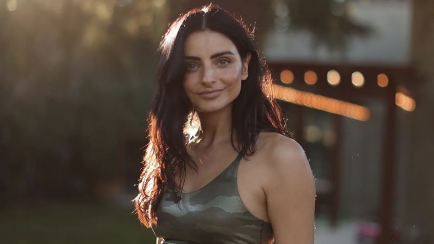 Aislinn Derbez cumplió años e inicio este nuevo ciclo con diminuto bañador verde | FOTO