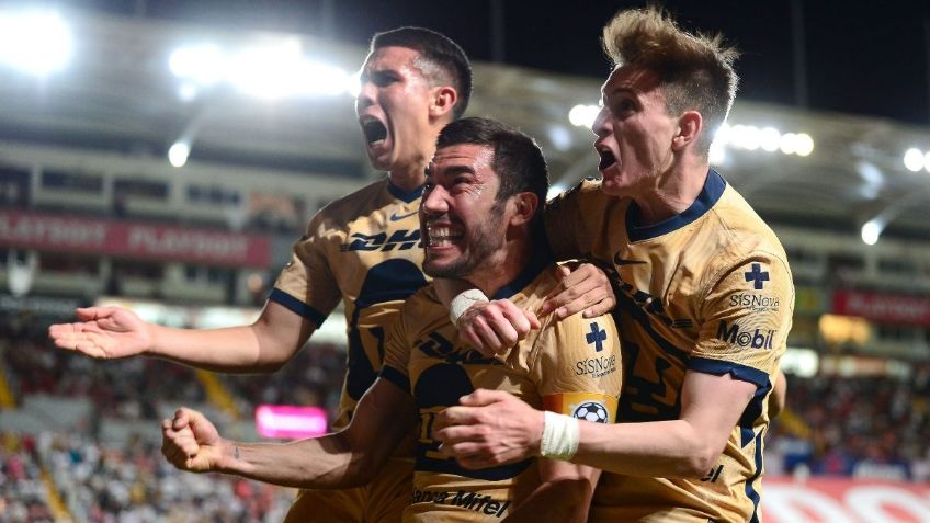 Pumas vence a Necaxa por la mínima diferencia; se mete a zona de reclasificación: VIDEO