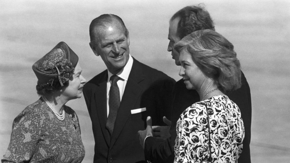 La reina Isabel Ii y el principe FeliPe. Foto: EFE