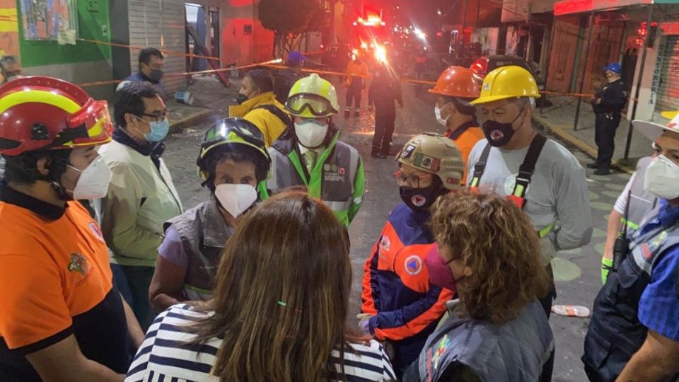 Se han cerrado las válvulas de dos tanques estacionarios de gas LP, esto como medida preventiva Foto: Especial