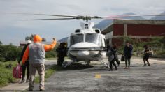 Atacan con armas de fuego a helicóptero de Fuerza Civil en Nuevo León