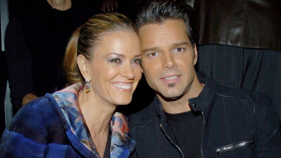 Rebecca de Alba y Ricky Martin fueron pareja en la década de los 90, etapa en que ella perdió un hijo de él. Foto: Especial